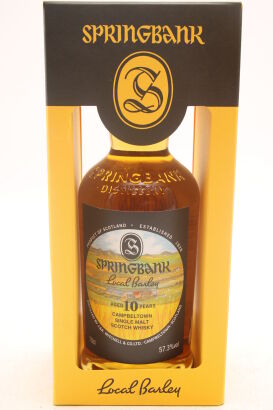 (1) Springbank 2010 Local Barley 10 Year Old Single Malt Scotch Whisky, 57.3% ABV