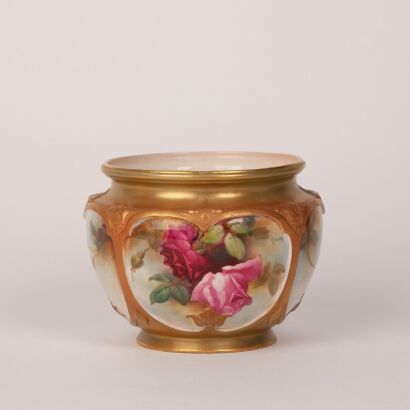 A Royal Worcester Roses Jardiniere