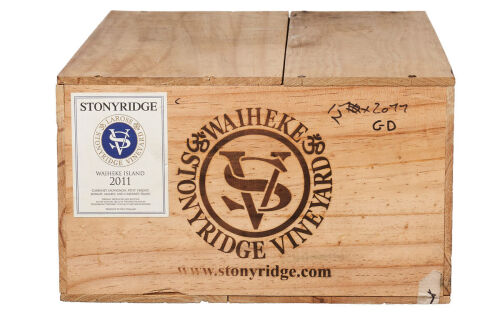 (12) 2011 Stonyridge Vineyard Larose, Waiheke (OWC)