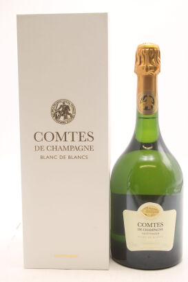 (1) 2002 Taittinger Comtes de Champagne Blanc de Blancs Brut, Champagne [JR18] [WE94] [RP98][WS94]