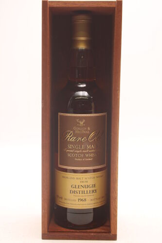 (1) 1968 Gordon and MacPhail Glenugie Rare Old Single Malt Scotch Whisky, 40% ABV