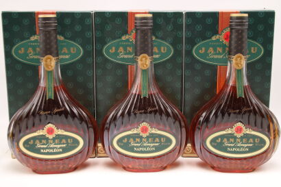(3) Janneau Napoleon Grand Armagnac, 40% ABV