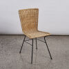 A Set Of Four Plastic Dipped Cane Chairs - 2