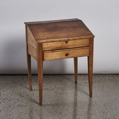 A Vintage French Slope Writing Desk