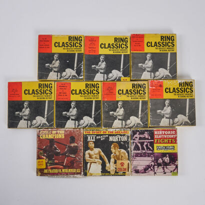 A Collection of Ten Ring Classics 8mm Boxing Films