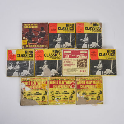 A Collection of Ten Ring Classics 8mm Boxing Films