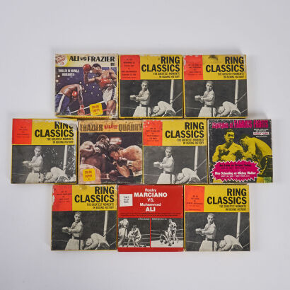 A Collection of Ten Ring Classics 8mm Boxing Films