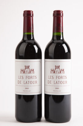 (2) 2003 Les Forts de Latour, Pauillac RP92