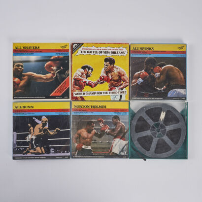 A Collection of Six Super 8mm Boxing Films