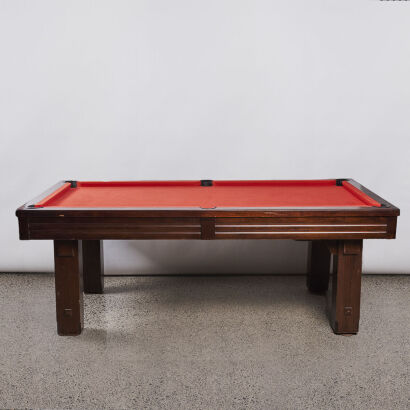 A Quality Vintage Pool Table