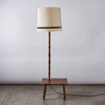 A Retro Side Table Lamp