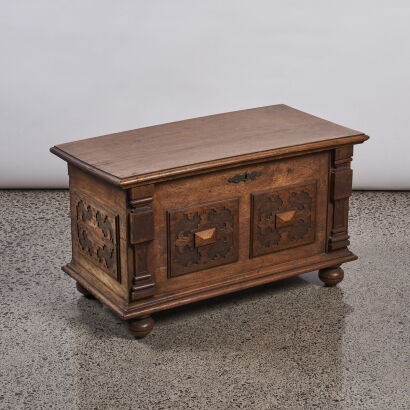 An Quality Oak Coffer