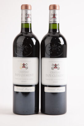 (2) 2005 Chateau Pape Clement, Pessac Leognan