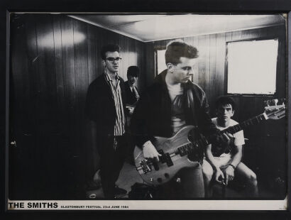 An Original 1984 The Smiths Glastonbury Poster