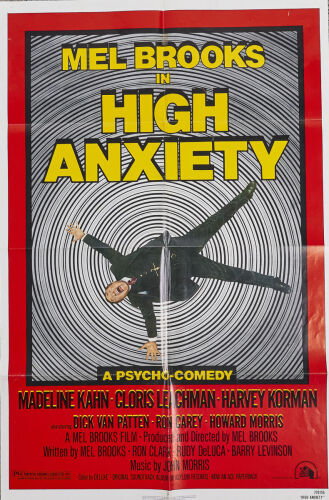 An Original High Anxiety Movie Poster