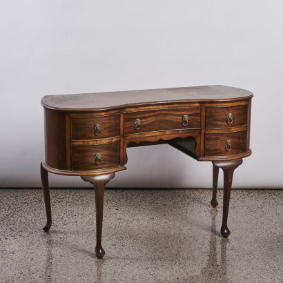 A Small Antique Magaony Sideboard