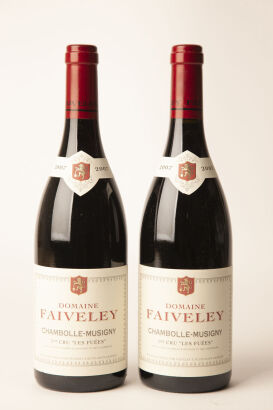 (2) 2007 Faiveley Chambolle Musigny 1er Cru Les Fuees, Cote de Nuits (TOL)