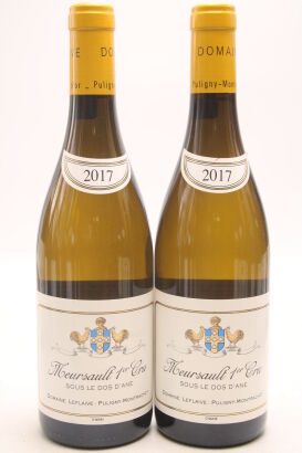 (2) 2017 Domaine Leflaive Sous le Dos d'Ane, Meursault Premier Cru