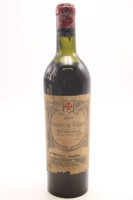 (1) 1953 Chateau Gazin, Pomerol (US) ♦