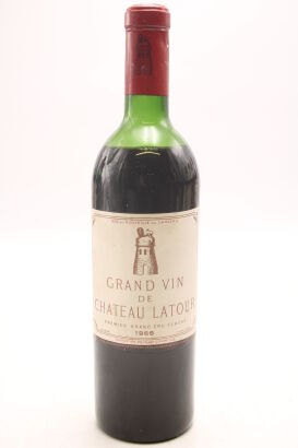 (1) 1966 Chateau Latour, Pauillac [RP96] (US) ♦