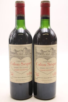 (2) 1989 Chateau Calon Segur, Saint-Estephe (TS) ♦