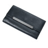 Gucci Metal Bar Long Trifold Flap Wallet