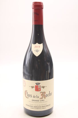 (1) 2018 Domaine Armand Rousseau Pere et Fils Clos de la Roche Grand Cru, Cote de Nuits