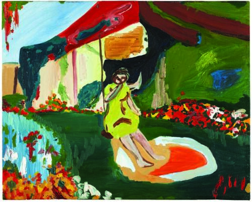 JEFFREY HARRIS Girl on a Swing