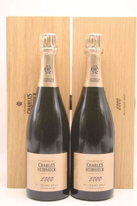 (2) 2000 Charles Heidsieck Brut Millesime, Champagne [JR16.5] [WE93]
