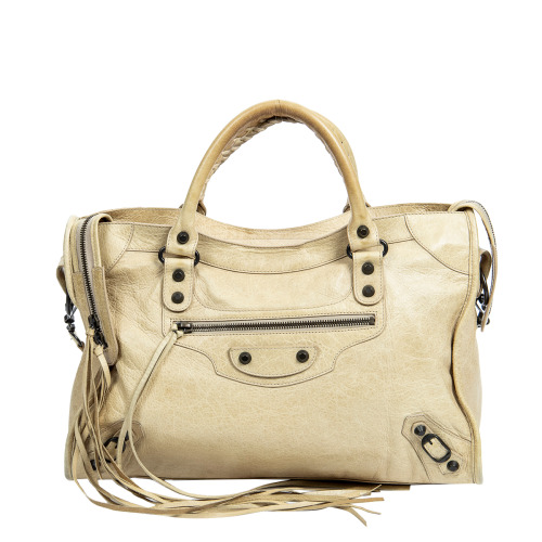 Balenciaga Beige City Bag