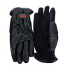 Gucci Leather Web Gloves