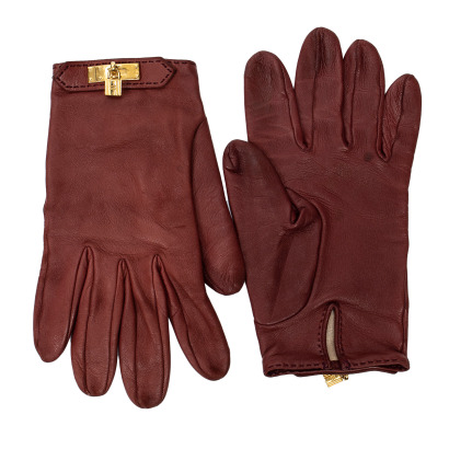 Hermès Apparel Kelly Lock Gloves