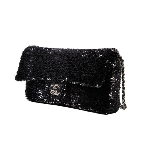 Chanel Sequins Single Flap Bag