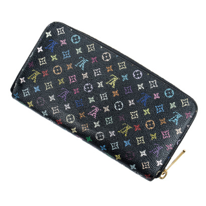 Louis Vuitton x Takashi Murakami Multicolore Zippy Wallet