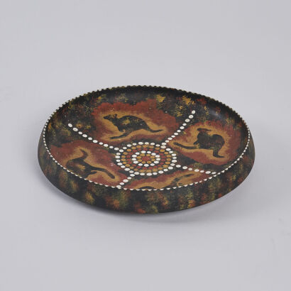 An Aboriginal Bowl by Les Huddleston