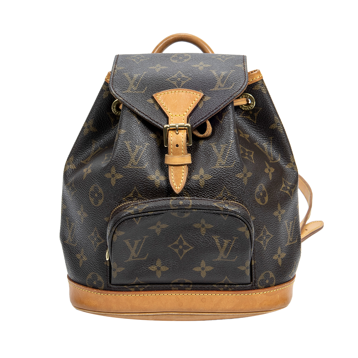 Louis Vuitton Ebene Monogram Coated Canvas Montsouris PM Backpack