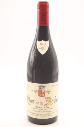 (1) 2005 Domaine Armand Rousseau Pere et Fils Clos de la Roche Grand Cru, Cote de Nuits [JR18]