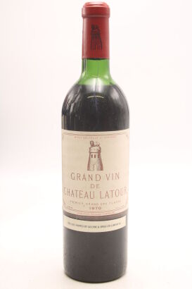 (1) 1970 Chateau Latour, Pauillac [JR19.5] [RP96]