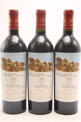 (3) 2004 Chateau Mouton Rothschild, Pauillac [JR18] [WE93] [WS94]