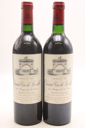 (2) 1988 Chateau Leoville-Las Cases 'Grand Vin de Leoville', Saint-Julien [JR17.5]