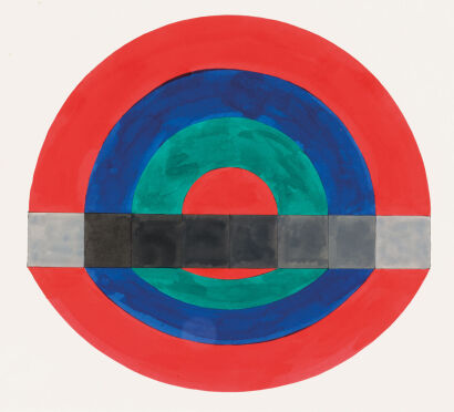 CARL SYDOW Untitled Circular Drawing