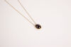 14ct Diamond and Garnet Pendant