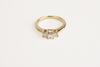 18ct Three Stone Diamond Ring