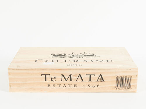(6) 2018 Te Mata Estate Coleraine, Hawke's Bay (OWC)