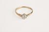 18ct Gold 0.50ct Diamond Solitaire Ring