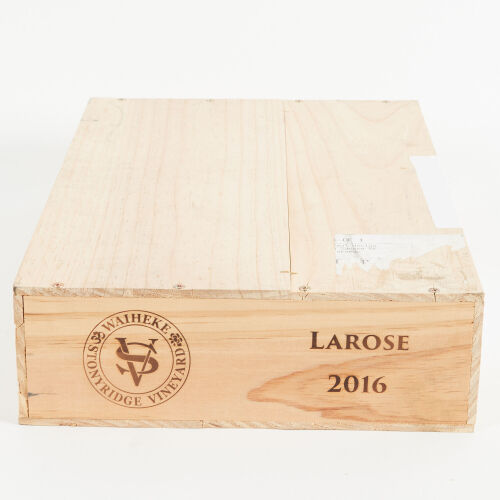 (6) 2016 Stonyridge Vineyard Larose, Waiheke (OWC)