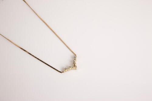 14ct Gold Diamond Necklace