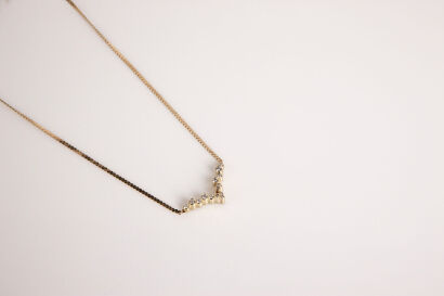 14ct Gold Diamond Necklace