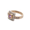18ct Pink Sapphire and Diamond Ring - 3
