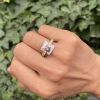 18ct Pink Sapphire and Diamond Ring - 4